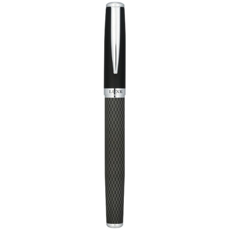 Parure de stylo bille et roller publicitaire - Carbon