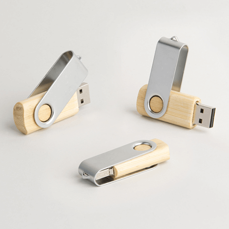 Clé USB publicitaire Twister Wood