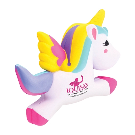 Balle anti-stress publicitaire - Licorne