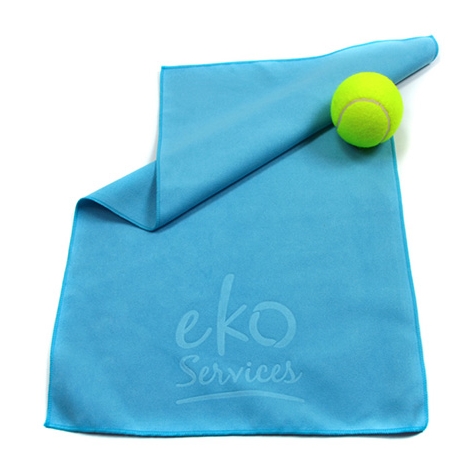 Serviette de sport publicitaire en microfibre