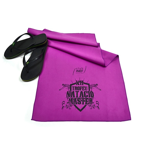 Serviette de sport publicitaire en microfibre