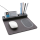 Tapis de souris avec chargeur induction publicitaire