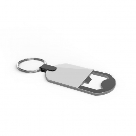 Port-clés publicitaire - Key Ring Bottle Opener