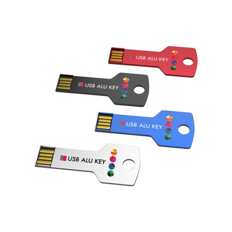 Clé USB 2.0 publicitaire Stick Alu Key PREMIUM