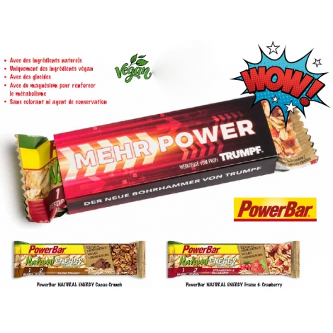 Barre publicitaire - Powerbar Energy