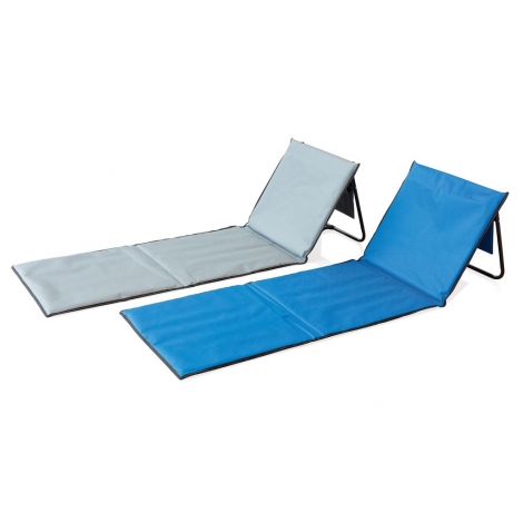 Chaise longue publicitaire pliable