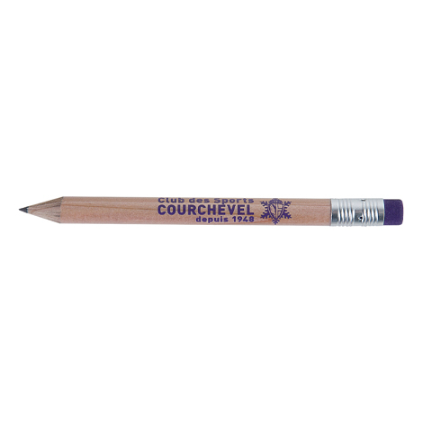 Crayon publicitaire - Prestige naturel vernis incolore rond 8.7 cm