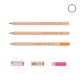 Crayon de bois publicitaire vernis incolore - Agenda 8,7 cm