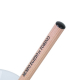 Crayon publicitaire rond vernis incolore - 17,6 cm