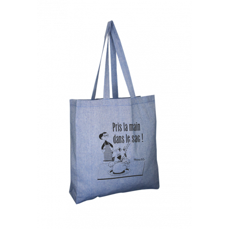 Tote bag en coton recyclé publicitaire 150 gr - Jhansi