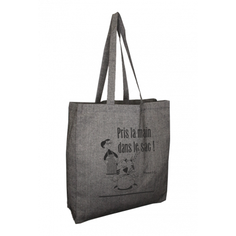 Tote bag en coton recyclé publicitaire 150 gr - Jhansi