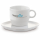 Tasse et soucoupe publicitaire 180 ml - Satellite