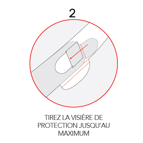 Visière de protection personnalisable pour enfants