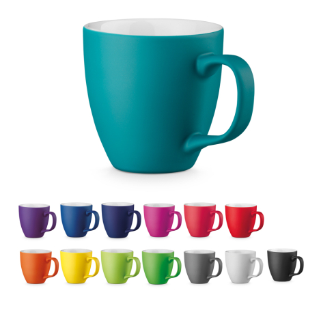 Mug en porcelaine publicitaire 460 ml - Panthony Mat