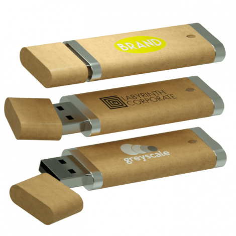 Clé USB publicitaire écolo plastique recyclé - Stiff ECO