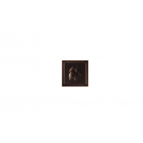 Carrés chocolat noir bio et équitable publicitaire