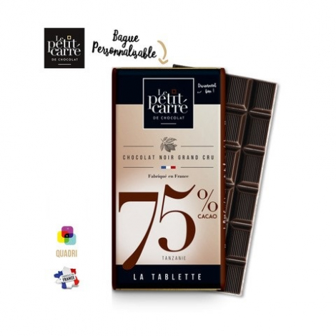 Tablette chocolat 90 gr personnalisable