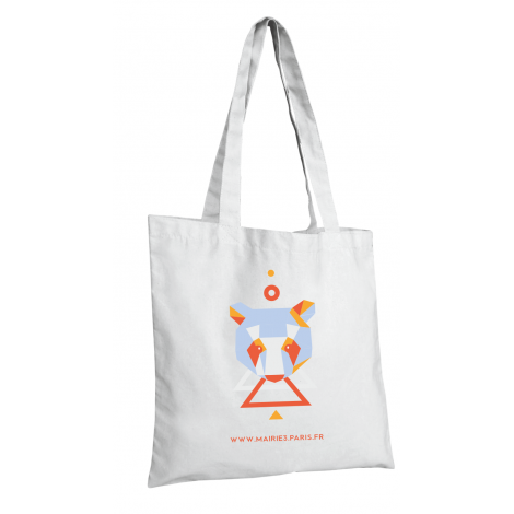 Tote bag publicitaire coton 130 gr - KANPUR