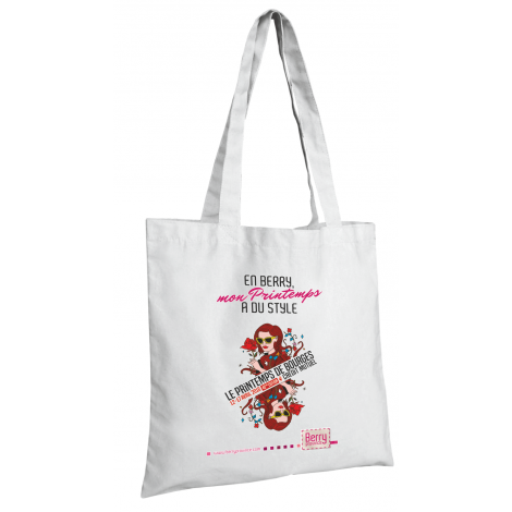 Tote bag publicitaire coton 160 g - MADURAI