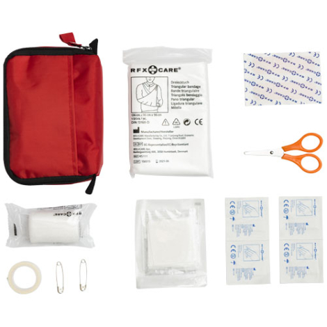 Trousse de premiers secours publicitaire - 19 pièces