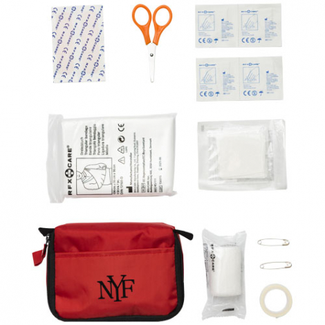 Trousse de premiers secours publicitaire - 19 pièces