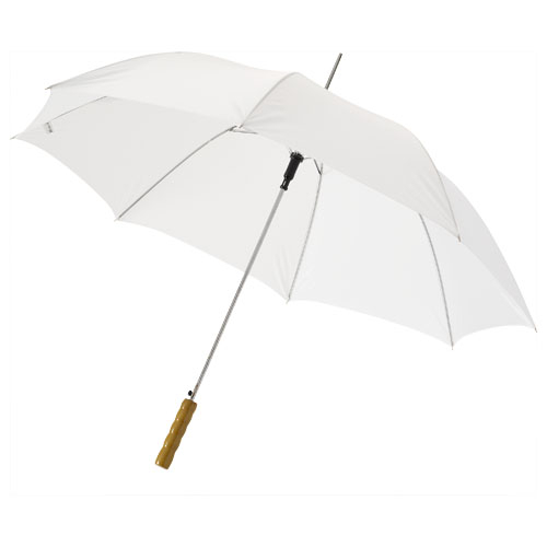 Parapluie automatique publicitaire - Lisa Blanc