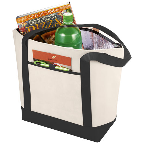 Sac shopping publicitaire - Lighthouse Naturel/Noir