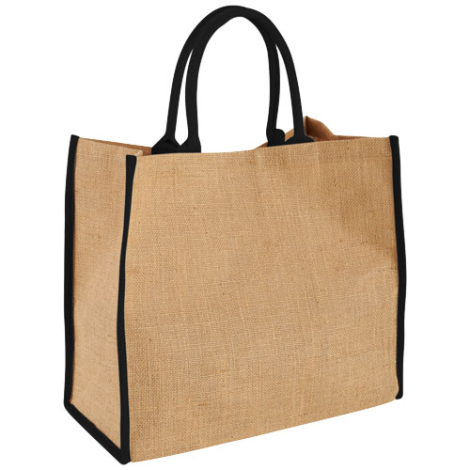 Grand sac shopping publicitaire - JUTE