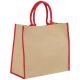 Grand sac shopping publicitaire - JUTE