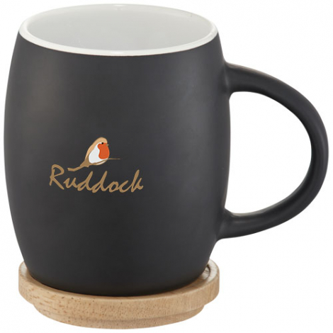 Mug publicitaire en céramique 400 ml - HEARTH