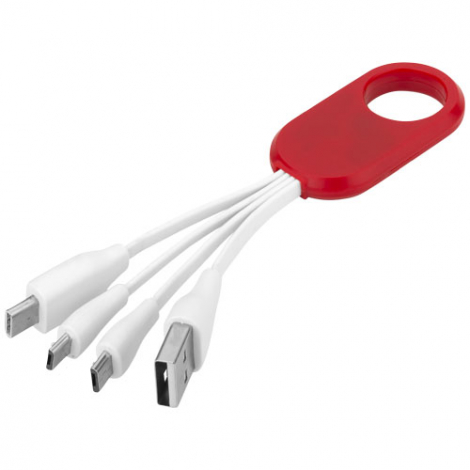 Câble USB publicitaire multi ports type C 4 en 1
