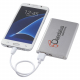 Batterie de secours publicitaire en aluminium de 4000 mAh - PEP