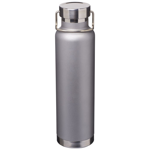 Bouteille inox publicitaire isolante 650 ml - THOR Gris