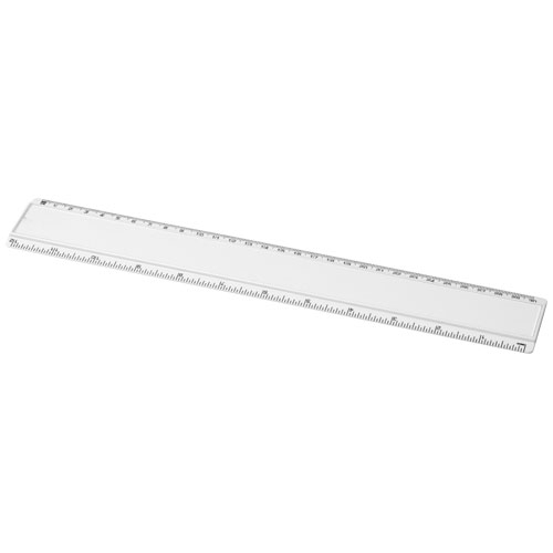 Règle publicitaire à insert 15-30 cm Blanc