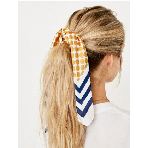 Chouchou publicitaire avec foulard 35 cm