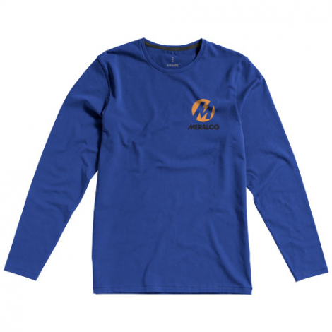 T-shirt coton bio publicitaire manches longues homme 200g PONOKA