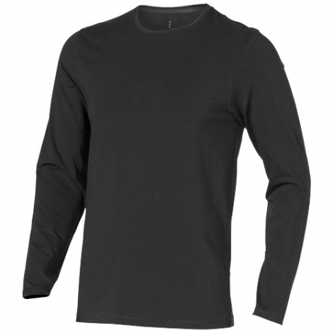 T-shirt coton bio publicitaire manches longues homme 200g PONOKA