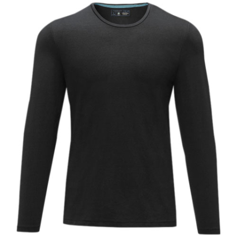 T-shirt coton bio publicitaire manches longues homme 200g PONOKA