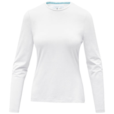 T-shirt coton bio publicitaire manches longues femmes 200g PONOKA