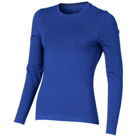 T-shirt coton bio publicitaire manches longues femmes 200g PONOKA