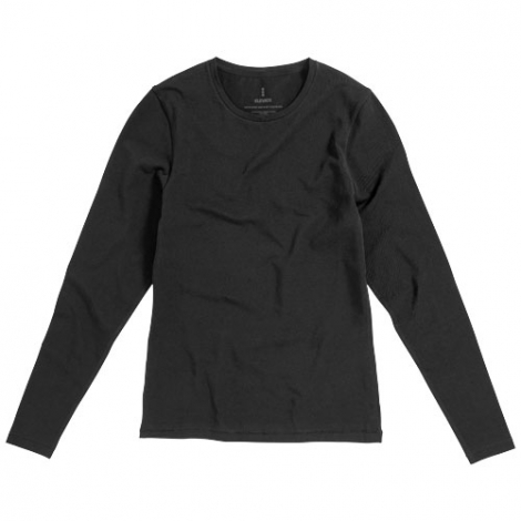T-shirt coton bio publicitaire manches longues femmes 200g PONOKA