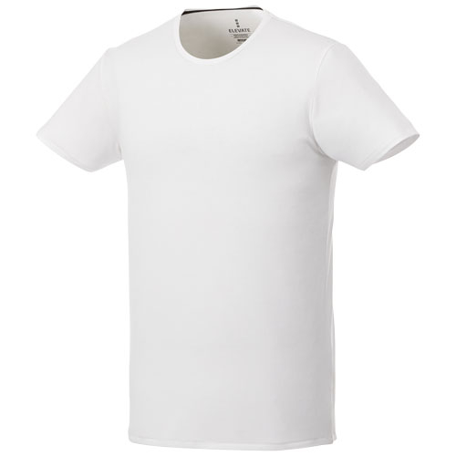 T-shirt publicitaire coton bio homme 200g Balfour Blanc