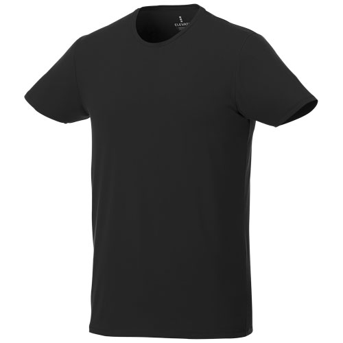 T-shirt publicitaire coton bio homme 200g Balfour Noir