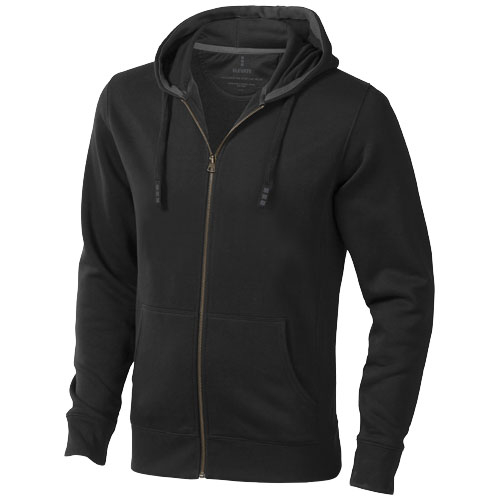 Sweater publicitaire à capuche Homme 300g - Arora Noir
