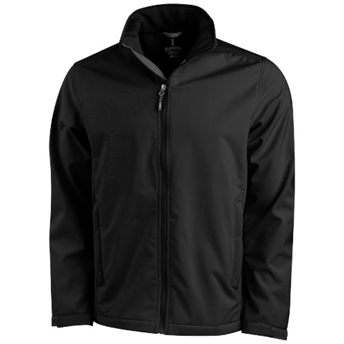 Veste softshell publicitaire homme - Maxson Noir