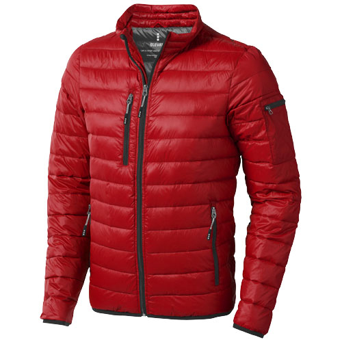 Doudoune publicitaire duvet léger Homme - Scotia Rouge