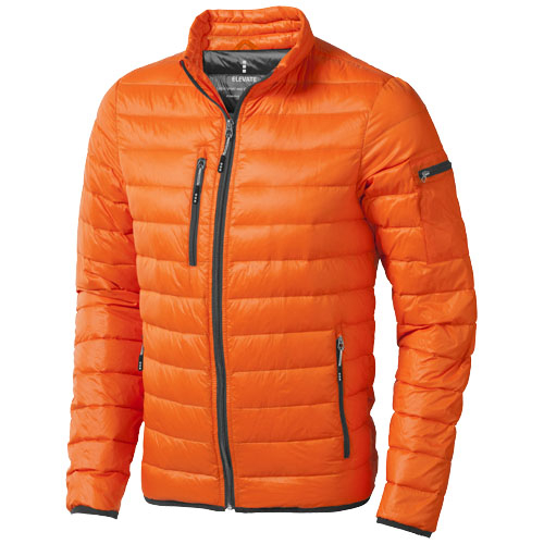 Doudoune publicitaire duvet léger Homme - Scotia Orange