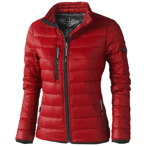 Doudoune publicitaire duvet léger Femme - Scotia Rouge