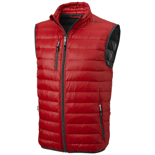 Bodywarmer personnalisé duvet Homme - Fairview Rouge