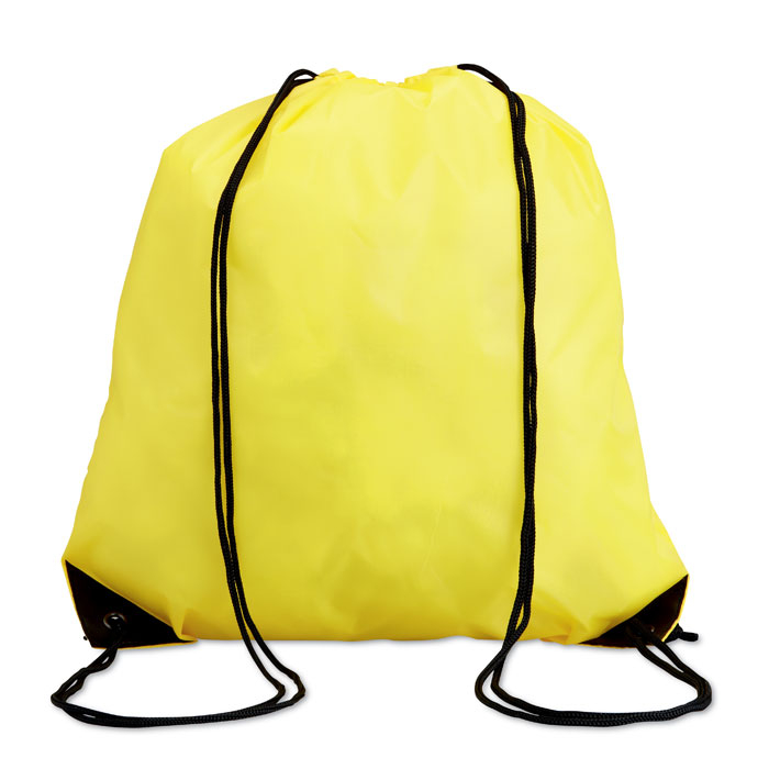 Sac à dos promotionnel avec cordon de serrage - Shoop Jaune
